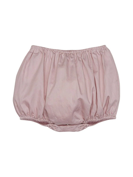  Etro Kids Pegaso-embroidered Satin Shorts - Pink 