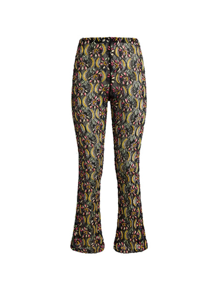  Etro Lace Bead Sequin Trousers - Black 