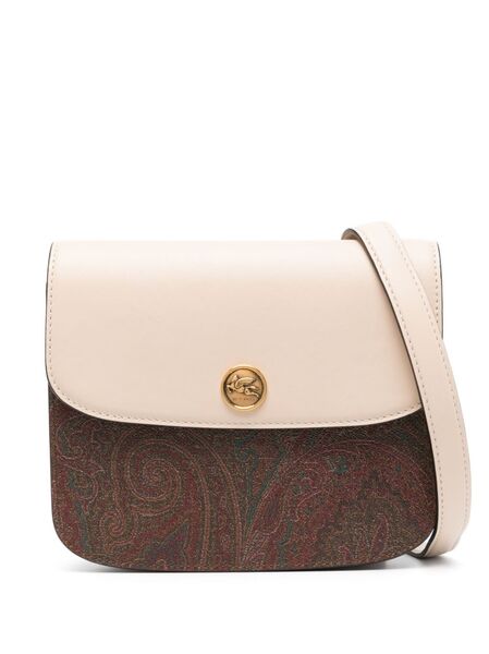  Etro Large Essential Cross Body Bag - Neutrals 