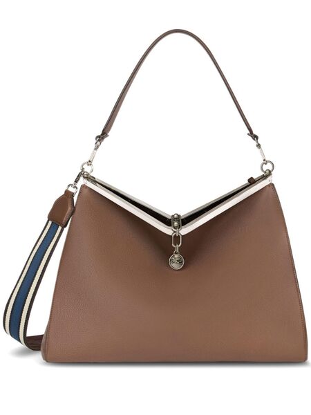  Etro Large Vela Shoulder Bag - Brown 