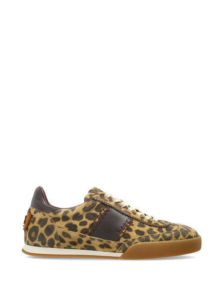  Etro Leopard-print Sneakers - Brown 