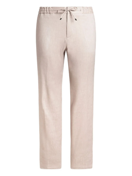  Etro Linen Twill Trousers - Neutrals 