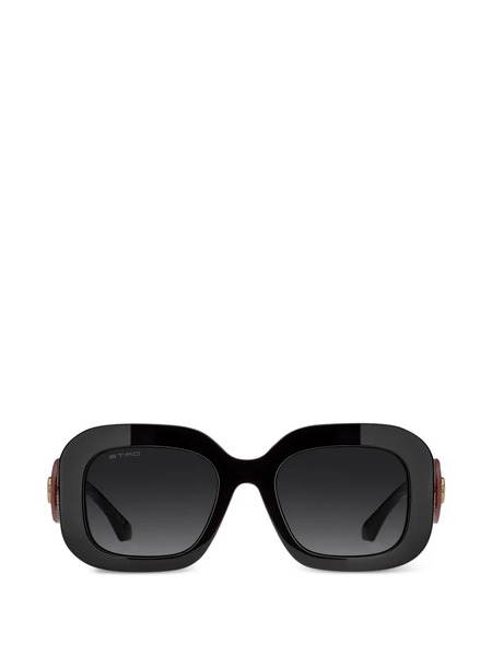  Etro Logo-deail Sunglasses - Black 