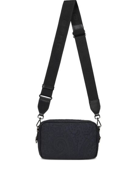  Etro Logo Messenger Bag - Black 