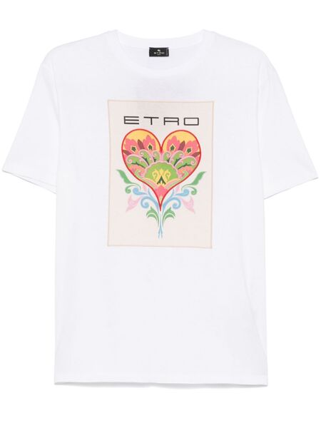 Etro Logo-print T-shirt - White 