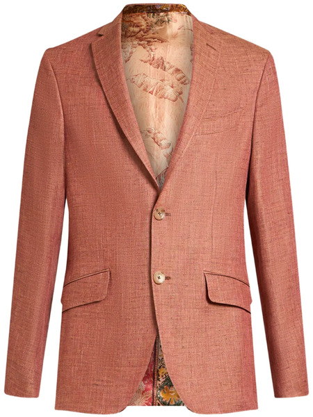  Etro Long Sleeve Blazer - Red 