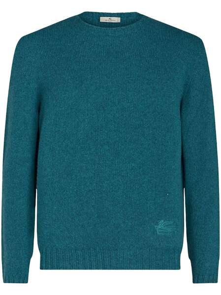  Etro Long-sleeve Cashmere Jumper - Blue 