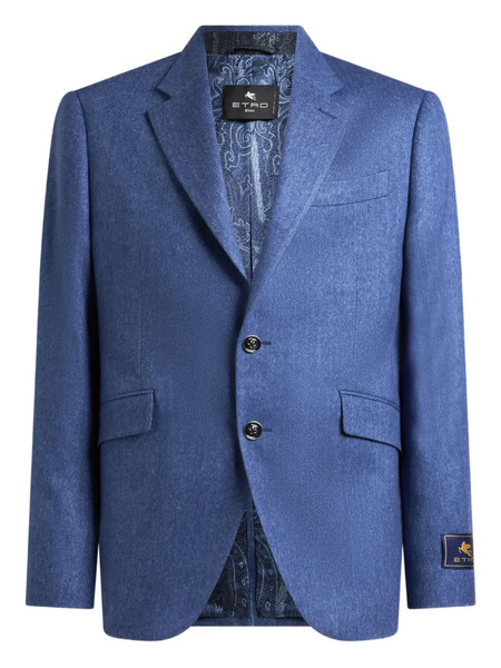  Etro Long-sleeves Blazer - Blue 