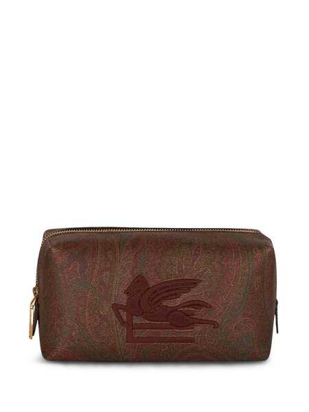  Etro Medium Love Trotter Beauty Case - Brown 