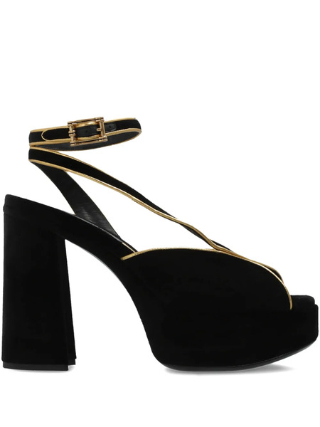  Etro 140mm Heeled Sandals - Black 