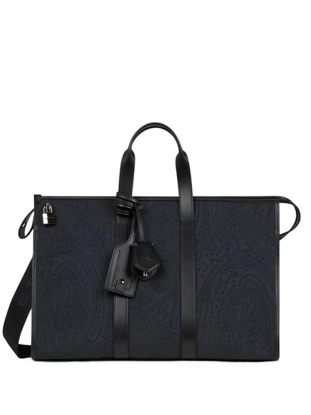  Etro Padlock Travel Bag - Blue 