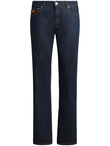  Etro Paisley-ankle Jeans - Blue 