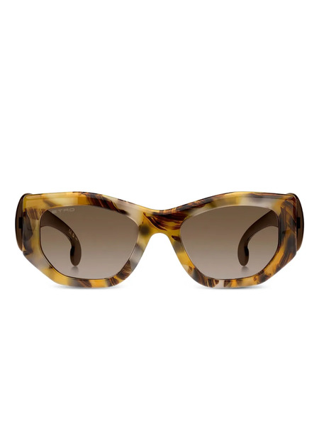  Etro Paisley Cat-eye Sunglasses - Brown 