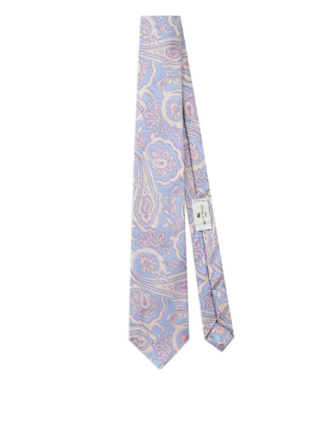  Etro Paisley-jacquard Tie - Blue 