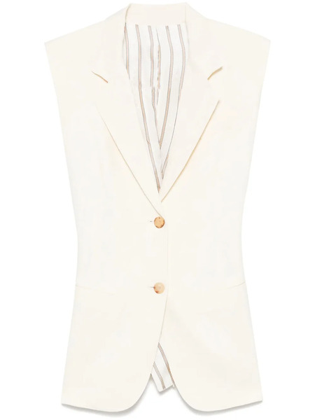 Etro Paisley-jacquard Waistcoat - Neutrals 