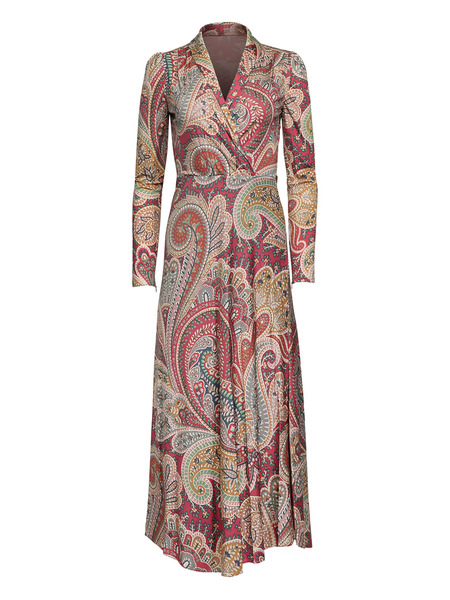  Etro Paisley Midi Dress - Neutrals 