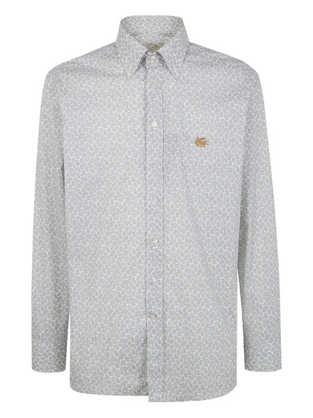  Etro Paisley-pattern Embroidered Shirt - Neutrals 