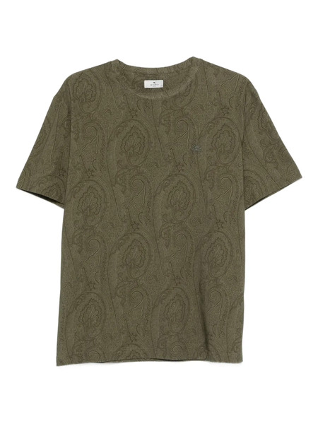  Etro Paisley-patterned T-shirt - Green 