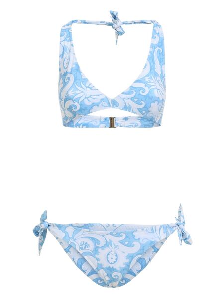  Etro Paisley-print Bikini - Blue 