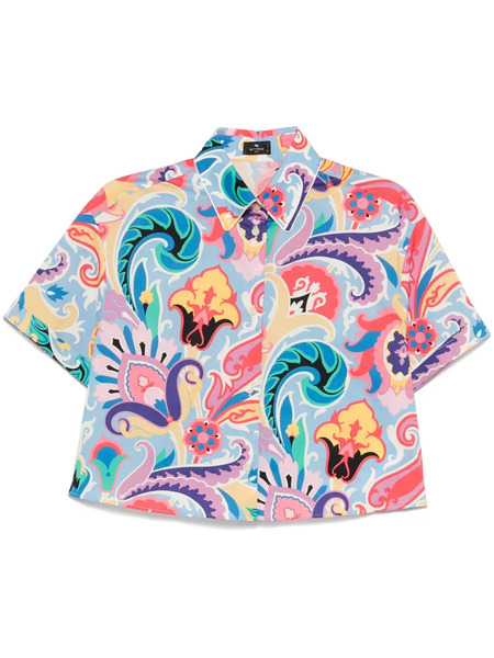  Etro Paisley-print Shirt - Pink 