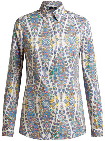  Etro Paisley-print Shirt - White 