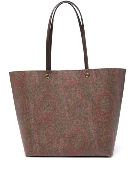  Etro Paisley-print Shoulder Bag - Brown 