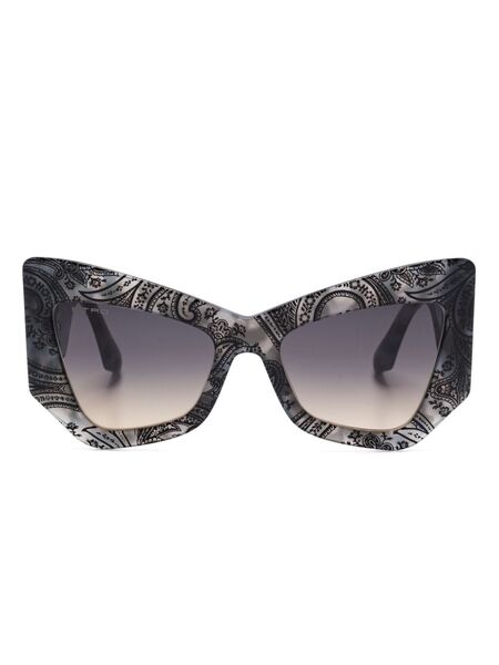  Etro Paisley-print Sunglasses - Grey 