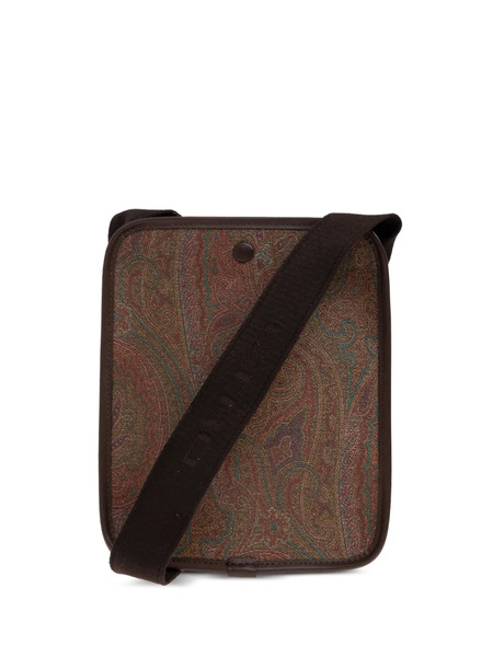  Etro Paisley Shoulder Bag - Brown 