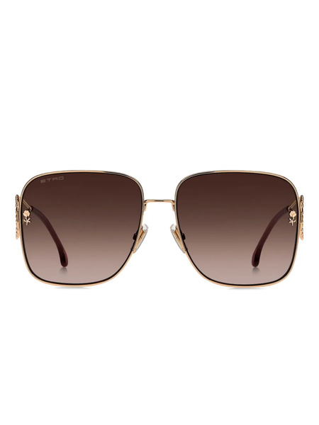  Etro Paisley Sunglasses - Gold 