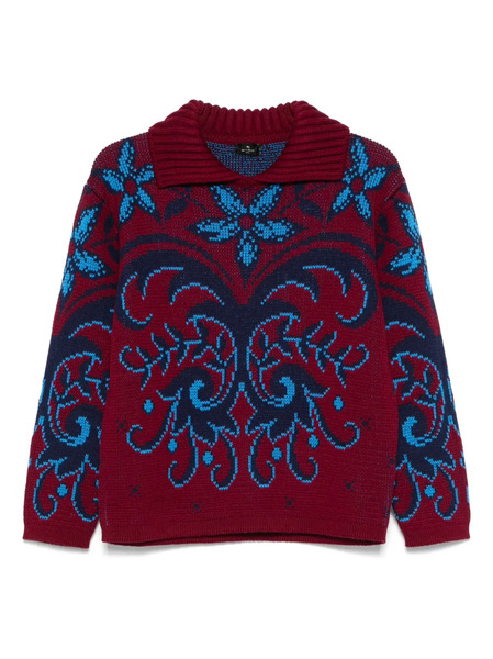  Etro Patterned Sweater - Red 