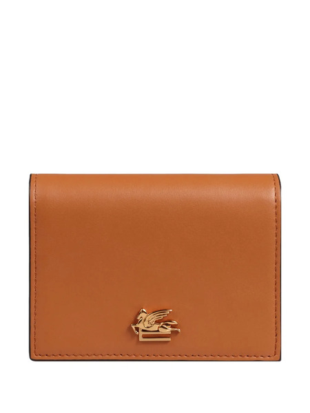  Etro Pegaso-motif Leather Wallet - Brown 