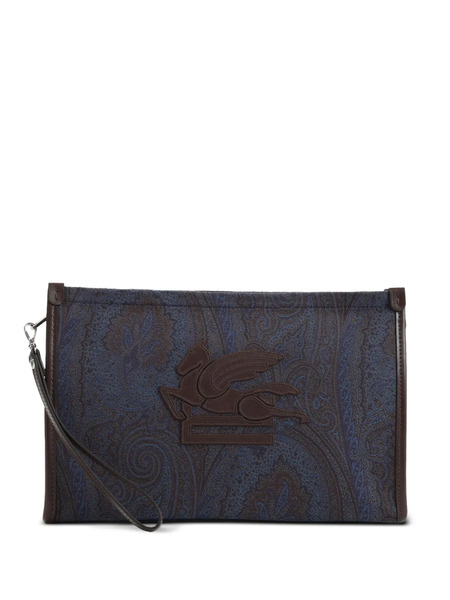  Etro Pegaso Wallet - Blue 