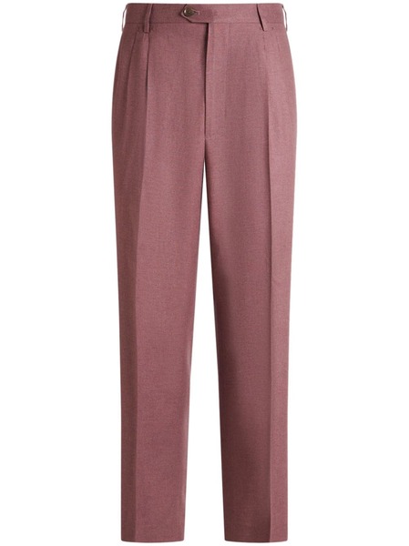  Etro Pleated Trousers - Pink 