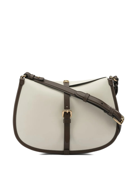 Etro Pony Buckle Leather Cross Body Bag - Neutrals 