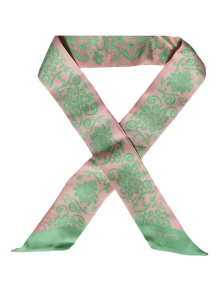  Etro Printed Scarf - Green 