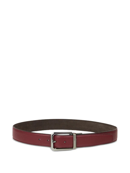  Etro Reversible Leather Belt - Brown 