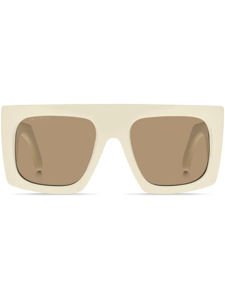  Etro Etroscreen Oversize-frame Sunglasses - Neutrals 