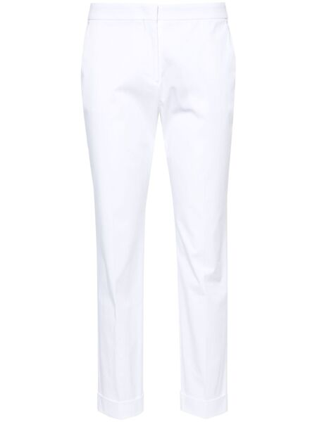  Etro Stretch-cotton Cropped Trousers - White 