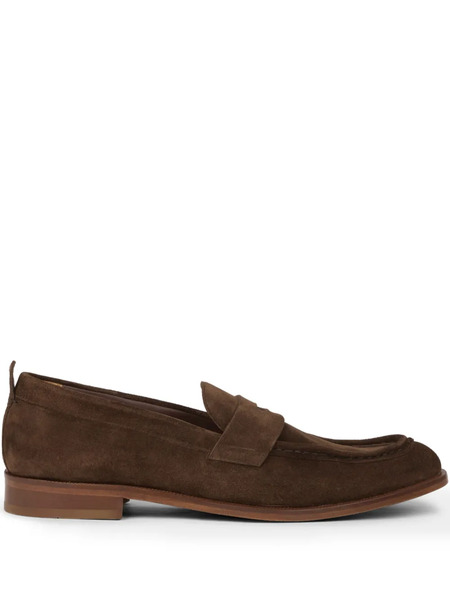 Etro Suede Loafers - Brown 