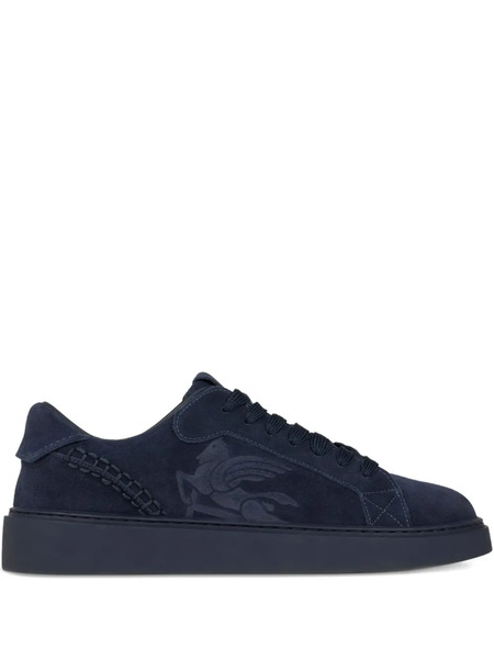 Etro Suede Low-top Sneakers - Blue 