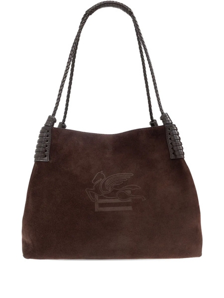  Etro Suede Shoulder Bag - Brown 