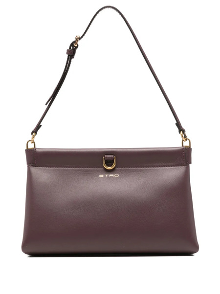  Etro Talk Leather Clutch Bag - Red 