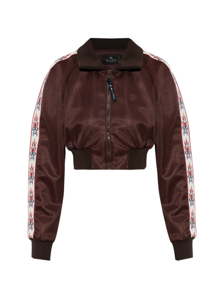  Etro Zipped Long-sleeve Jacket - Brown 
