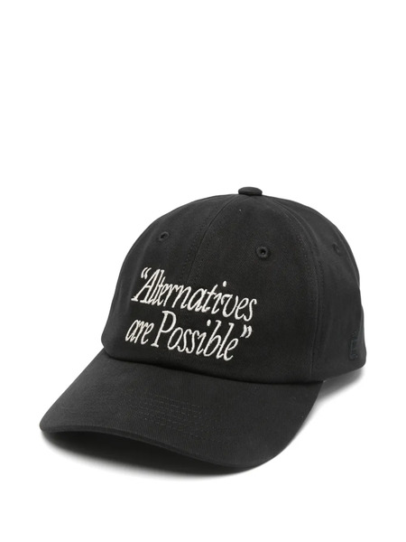  études Studio Embroidered Baseball Cap - Black 