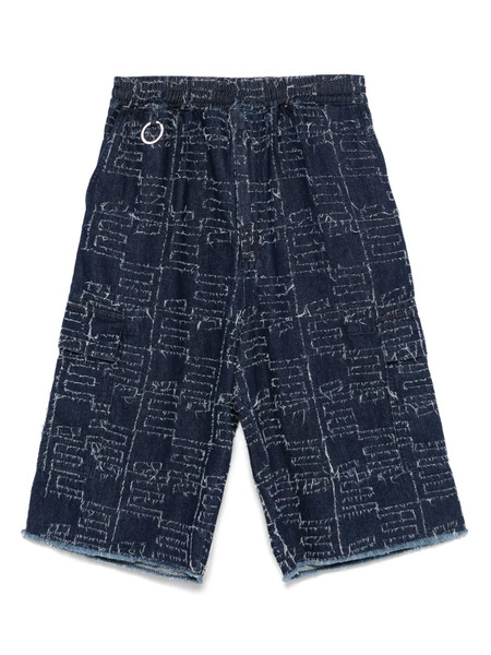  études Studio Jacquard Shorts - Blue 