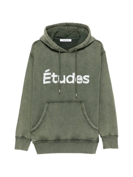  études Studio Logo Hoodie - Green 