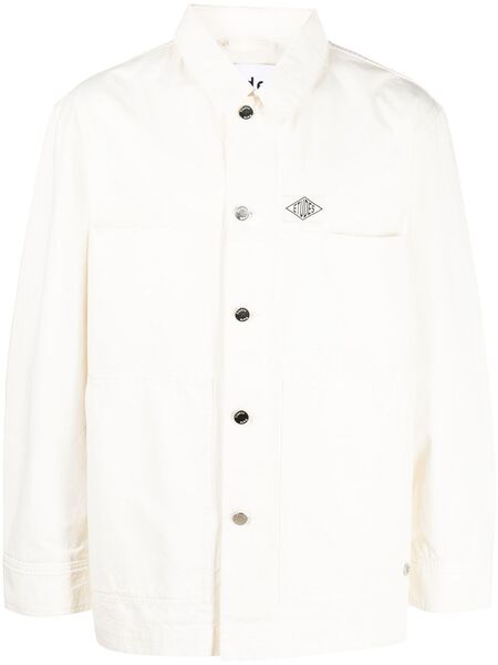  études Studio Long-sleeve Button-up Shirt - White 