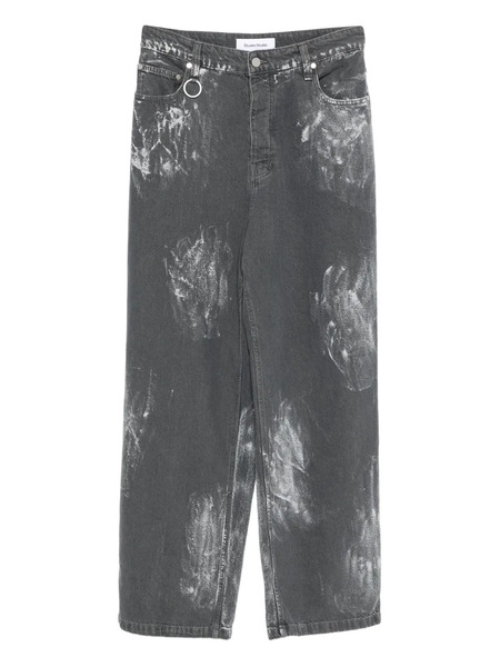  études Studio Painted Loose Jeans - Grey 