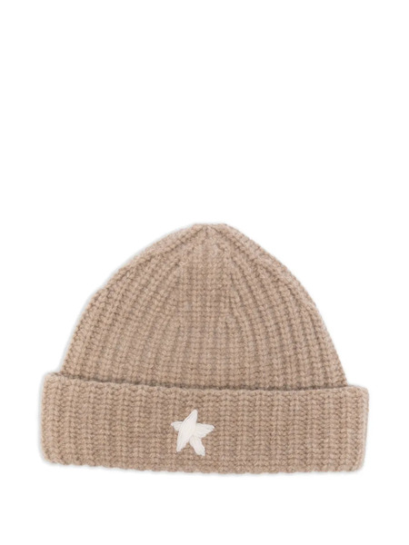 études Studio Ribbed Beanie Hat - Brown 