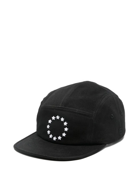  études Studio Star-embroidery Baseball Cap - Black 